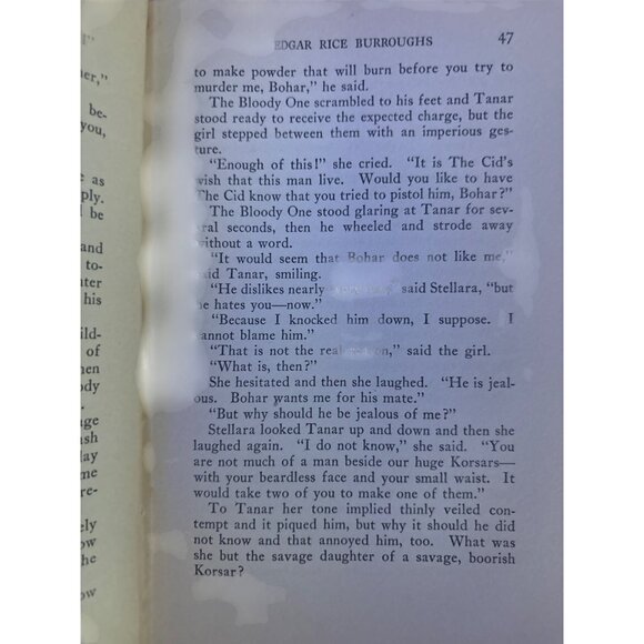 Tanar Of Pellucidar Edgar Rice Burroughs 1929 Hardcover Grosset & Dunlap Edition - Picture 9 of 15